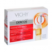 Vichy Dercos Aminexil Pro Tratamento Antiqueda Mulher - Ampolas 12unid.